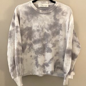 Vintage Havana Light Purple Tie Dye Sweatshirt, Size Small